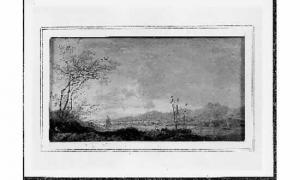 MOREAU Louis Gabriel 1740-1806,Paysage avec rivière,Beaussant-Lefèvre FR 1999-10-27