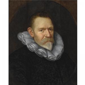 MOREELSE Paulus 1571-1638,A PORTRAIT OF A BEARDED GENTLEMAN, AGED 60, BUST L,Sotheby's GB 2007-09-17