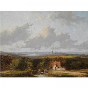 MOREL Jan Evert II 1835-1905,A PANORAMIC LANDSCAPE,Sotheby's GB 2008-04-14