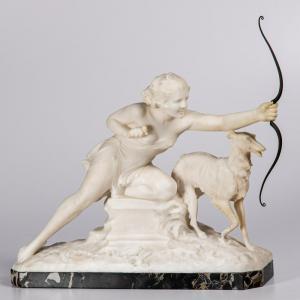 MORELLI Alfredo 1800-1900,Diana with Hound,Gray's Auctioneers US 2019-08-28