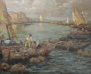 MORELLO Federico 1885-1945,Ritorno dalla pesca,Errico casa d'aste IT 2023-11-25