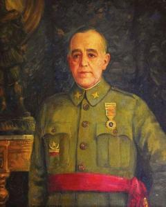 MORENO GIMENO Manuel 1900-1982,Général José Riquelme y Lopez Bayo Général Ré,1936,Millon & Associés 2020-02-26