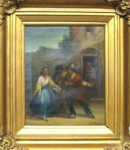 MORENO RODRIGUEZ Manuel 1800-1800,STREET SCENE,Freeman US 2006-09-06