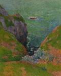 MORET Henry 1856-1913,Les falaises du Pouldu à Clohars-Carnoët,1897,Damien Leclere FR 2019-06-24