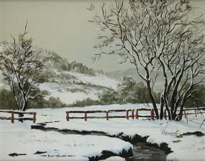 MORETON Russell 1929-1994,FIRST SNOW,Clark Cierlak Fine Arts US 2018-08-25