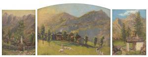 MORETTI FOGGIA Mario 1882-1954,Estate montana,Meeting Art IT 2024-04-20