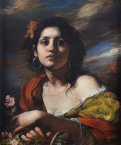 MORETTI Giacomo 1939,Zingarella,1992,Galleria Pananti Casa d'Aste IT 2024-10-11