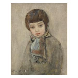 MORETTI Lucien Philippe 1922-2000,Portrait d'enfants,Tajan FR 2018-01-24