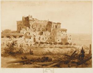 MORETTI,Palast der vier Winde,1849,Galerie Koller CH 2014-09-19