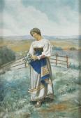 MORETTI Renato 1863-1910,Peasant Woman,Gray's Auctioneers US 2011-05-25