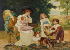 MORGAN Frederick 1847-1927,A Family Party,Bellmans Fine Art Auctioneers GB 2023-10-10