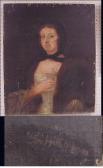 MORGAN Griffith,Portrait of a woman with a black shawl and fur coa,1841,Winter Associates 2007-07-09