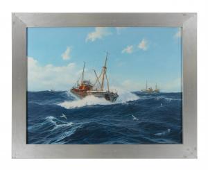 MORGAN Jenny 1942,Going Home, The Grimsby Trawler Everton,Adams IE 2021-04-14