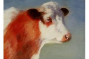 MORGAN Luke 1900-2000,"Calf Study",Rosebery's GB 2015-03-24