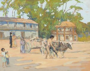 MORGAN Mary DeNeale 1868-1948,San Juan Bautista, Fiesta Day,Bonhams GB 2023-04-25