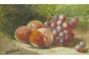 MORGAN Mary Vernon 1871-1927,A Still Life of Grapes and Peaches,Brightwells GB 2015-12-09