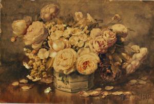MORGAN Maud 1900-1900,Still Life with Flowers in a Bowl.,Skinner US 2015-11-18