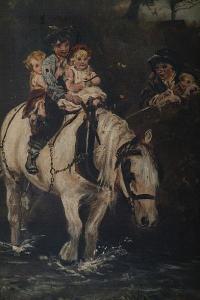 MORGAN Owen Frederick 1867-1953,Children riding a farmhorse,Bonhams GB 2008-10-18