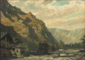 MORGARI Carlo 1898-1970,Paesaggio montano,Capitolium Art Casa d'Aste IT 2024-02-22
