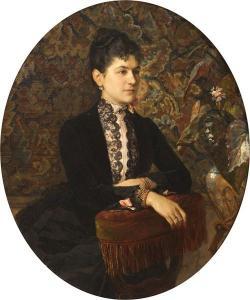 MORGARI Luigi 1857-1935,Ritratto di gentildonna,Farsetti IT 2021-10-30