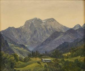 MORGENSTERN Carl 1811-1893,Hoher Göll/Berchtesgaden,1833,Dobritz DE 2024-03-09