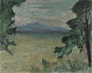 MORGENTHALER Ernst 1887-1962,Landschaft bei Dully (Landscape in Dully),1959,Germann CH 2023-11-28
