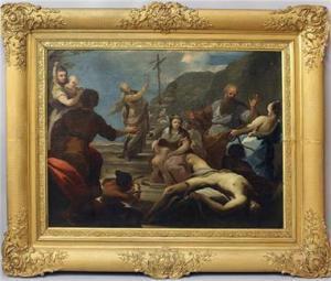 MORIANI Giuseppe 1709-1739,Moses und die eherne Schlange,19th century,Reiner Dannenberg 2019-09-12