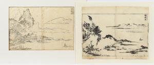 MORIKUNI Tachibana 1670-1748,VIER ALBUMBLÄTTER,1729,Von Zengen DE 2020-09-04