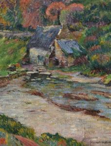 MORIN Fernand 1800-1900,Le moulin de Kerrien à Doëlan,Thierry-Lannon FR 2019-12-07