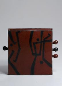 MORINO Hiroaki Taimei 1934,'Late Autumn', a Vase,2001,Bonhams GB 2007-06-05