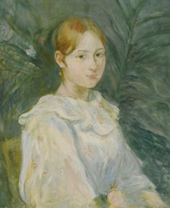 MORISOT Berthe 1841-1895,ALICE GAMBY EN BUSTE,1890,Sotheby's GB 2013-06-20