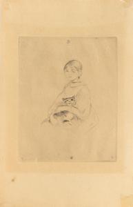 MORISOT Berthe 1841-1895,Little girl,Wannenes Art Auctions IT 2024-03-14