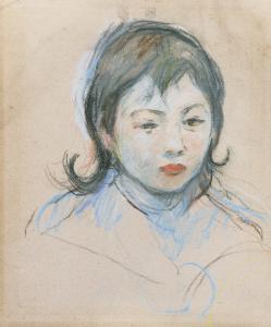 MORISOT Berthe 1841-1895,PORTRAIT D'ENFANT (CHARLY THOMAS),1893,Sotheby's GB 2013-10-09