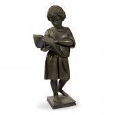 Moritz Geiss Philip 1805-1875,Child reading,19th century,Freeman US 2017-08-09