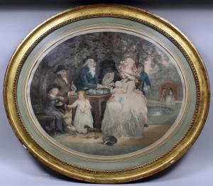 MORLAND George 1763-1804,The Garden Party,Canterbury Auction GB 2013-12-06