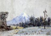 MORLAND GORE Henry,View of a snow capped mountain, New Zealand,Gorringes GB 2015-10-21