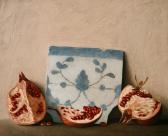 MORLE Stuart 1960,STILL LIFE WITH POMEGRANATE AND PORTUGUESE TILE,2014,Whyte's IE 2014-05-26