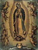 MORLETTE Y RUIZ Juan Patricio 1715-1780,Virgen de Guadalupe,1750,Christie's GB 2001-05-30