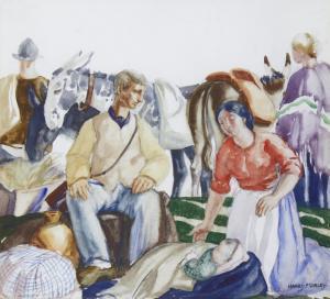 MORLEY Harry 1881-1943,Gypsies,Bonhams GB 2012-09-18