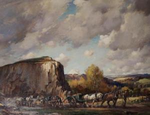 MORLEY Henry 1869-1937,STONE QUARRY,Great Western GB 2020-09-18