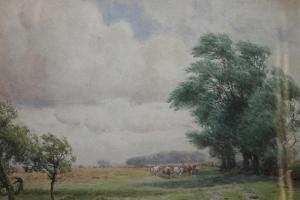 MORLEY J.C. 1880-1929,Cattle in a field,Mallams GB 2014-08-14