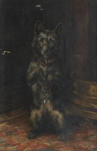 MORLEY Robert 1857-1941,Begging for Crumbs - A Scottie Dog,Bonhams GB 2023-11-08