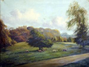 MORLEY S.A,Cows in landscape,Warren & Wignall GB 2012-06-27