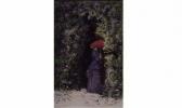 MORLOT Alphonse Alexis 1838-1918,Jeune femme à l'ombrelle dans un jardin.,Oger-Camper FR 2002-04-26