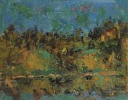 MORLOTTI Ennio 1910-1992,L'Adda a Imborsago,1955,Christie's GB 2006-11-28