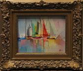 MORO 1900-1900,Sailboat Regatta,Clars Auction Gallery US 2013-06-15