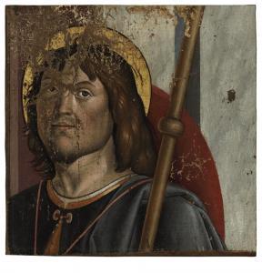 MORONE Domenico 1442-1518,Saint Roch,Christie's GB 2010-06-09