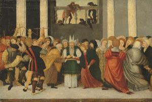 MORONE Domenico 1442-1518,The Marriage of the Virgin,Christie's GB 2019-07-05