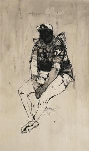 MORONI FEDERICO 1914-2000,Seated Figure,1954,Tooveys Auction GB 2023-05-17