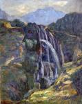 MOROZOV Petar 1880-1951,Waterfall,Victoria BG 2010-08-23